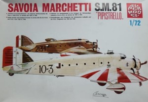 Savoia Marchetti S.M.81 Pipistrello / Supermodel 1:72