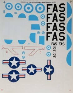 FG-1D "Post War" Corsair - kalkomania Hobbycraft 1:48