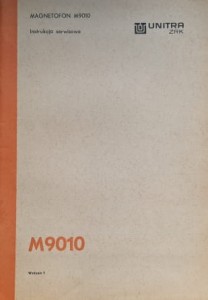 Magnetofon M9010 - instrukcja serwisowa
