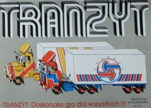 Tranzyt - gra planszowa z PRL-u