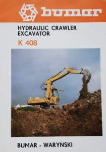 Bumar Waryński - K 408 - prospekt folder reklamowy