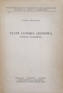 Sałajczyk - Teatr Leonida Leonowa (wybrane zagadnienia)