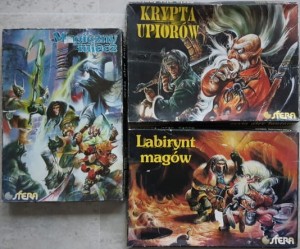 Magiczny miecz - Krypta upiorów - Labirynt magów / Sfera - gry planszowe