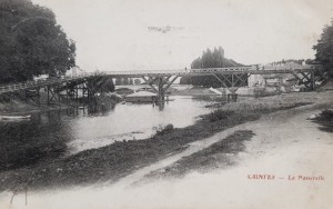 Pocztówka Francja - Saintes - La Passerelle
