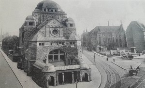 Pocztówka Essen - Synagoge