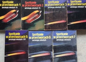 Spotkanie w przestworzach - antologia młodych 1 - 7