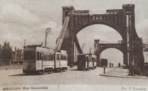 Pocztówka Wrocław - Most Grunwaldzki - fot. T. Dohnalik