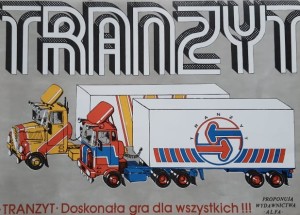 Tranzyt - gra planszowa z PRL-u