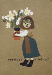 Pocztówka - Wesołego Alleluja!  - il. Janusz Stanny