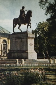 Pocztówka Warszawa - Łazienki pomnik ks. Józefa Poniatowskiego - fot. T. Hermańczyk
