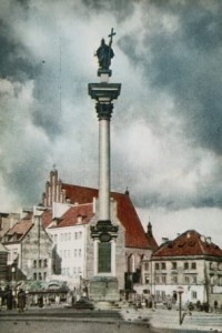 Pocztówka Warszawa - Kolumna Zygmunta - fot. T. Hermańczyk 