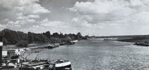 Pocztówka Bydgoszcz Brdyujście - Port rzeczny - fot. K. Jabłoński