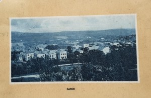 Pocztówka Sanok - nakładem M. Muschla w Sanoku