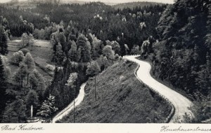 Pocztówka Kudowa Zdrój - Bad Kudowa - Heuscheuerstrasse