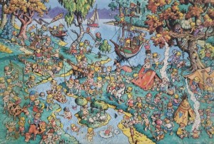 Puzzle Janusz Christa - Wakacje - 600 elementów