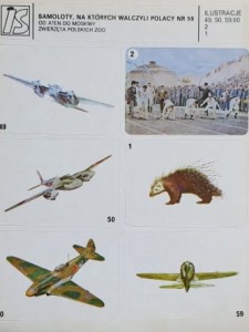 IS Ilustracje Samoprzylepne - Samoloty, na których walczyli Polacy nr 059 - naklejki
