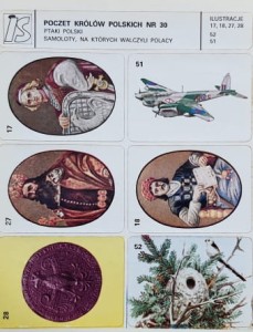 IS Ilustracje Samoprzylepne - Poczet królów polskich nr 030 - naklejki