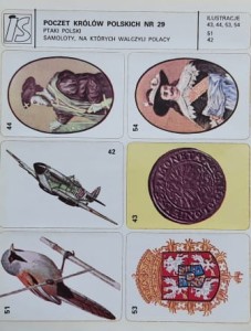 IS Ilustracje Samoprzylepne - Poczet królów polskich nr 029 - naklejki