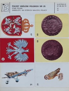 IS Ilustracje Samoprzylepne - Poczet królów polskich nr 025 - naklejki
