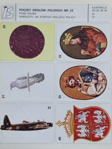 IS Ilustracje Samoprzylepne - Poczet królów polskich nr 023 - naklejki