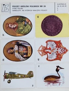 IS Ilustracje Samoprzylepne - Poczet królów polskich nr 020 - naklejki