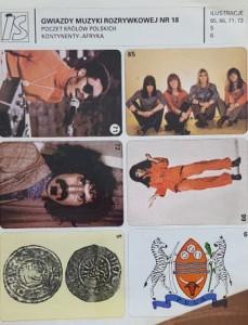 IS Ilustracje Samoprzylepne - Gwiazdy muzyki rozrywkowej nr 018 - naklejki