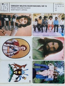 IS Ilustracje Samoprzylepne - Gwiazdy muzyki rozrywkowej nr 016 - naklejki