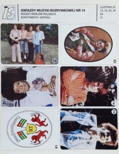 IS Ilustracje Samoprzylepne - Gwiazdy muzyki rozrywkowej nr 014 - naklejki