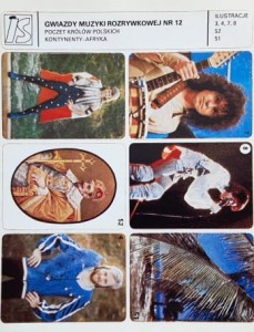 IS Ilustracje Samoprzylepne - Gwiazdy muzyki rozrywkowej nr 012 - naklejki