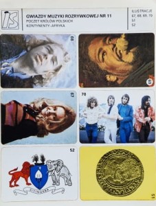 IS Ilustracje Samoprzylepne - Gwiazdy muzyki rozrywkowej nr 011 - naklejki