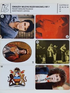 IS Ilustracje Samoprzylepne - Gwiazdy muzyki rozrywkowej nr 007 - naklejki