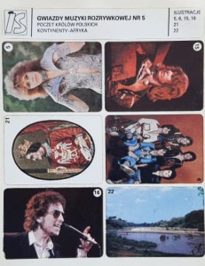 IS Ilustracje Samoprzylepne - Gwiazdy muzyki rozrywkowej nr 005 - naklejki