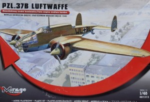 PZL.37B Luftwaffe / Mirage Hobby 1:48