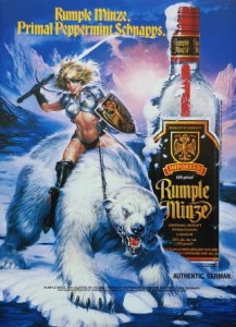 Rumple Minze - reklama