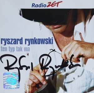 Ryszard Rynkowski - Ten typ tak ma - CD autograf