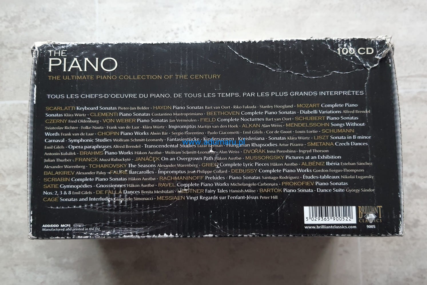 The Piano - The Ultimate Piano Collection of the Century - 100CD