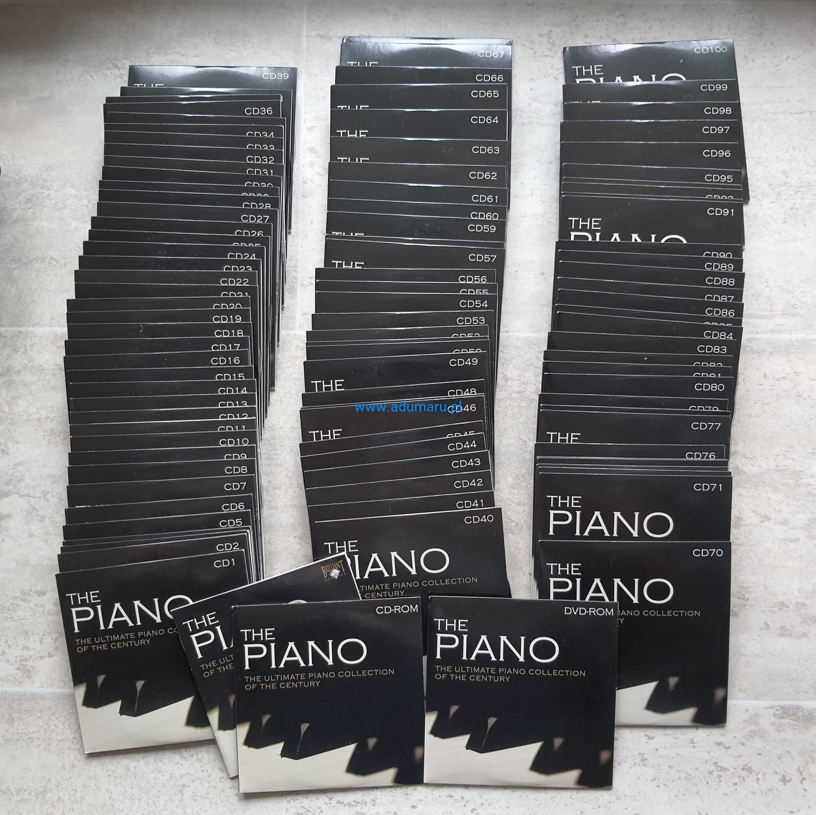 The Piano - The Ultimate Piano Collection of the Century - 100CD
