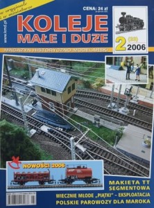 Koleje małe i duże (023) - 2/2006 - Nastawnia Ustroń Polana - model kartonowy