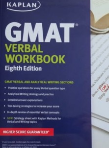 GMAT Verbal Workbook