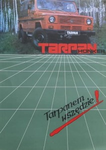Tarpan Honker - prospekt folder reklamowy