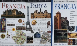 Przewodniki Wiedzy i Życia - Francja + Paryż + Przewodnik kulinarny - Francja