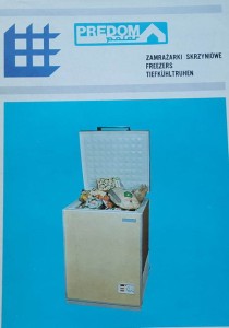 Predom Polar - Zamrażarki - folder reklamowy z PRL-u