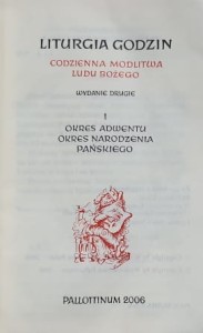 Liturgia godzin tom I - wyd. 2006