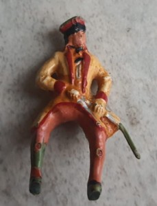 Figurka żołnierzyk z PRL-u 023