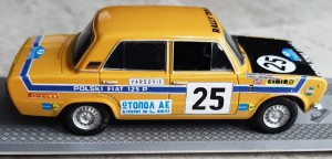 Polski Fiat 125p Acropolis Rally 1972 / Daffi 1:43