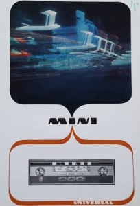 Unitra Universal odbiornik samochodowy MINI - folder reklamowy