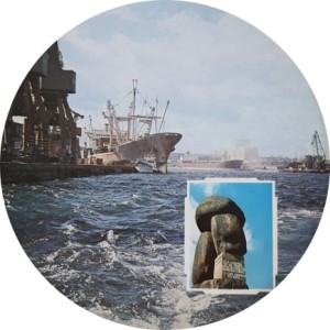 Pocztówka okrągła - 002 - Gdynia