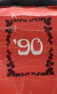 Kalendarz ścienny, zdzierak - 1990