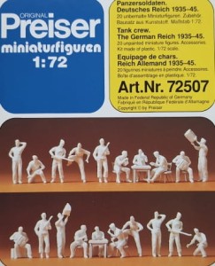 Tank Crew German Reich 1939-45 / 72507 Preiser 1:72