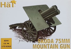Skoda 75mm Mountain Gun / 8244 Hat 1:72